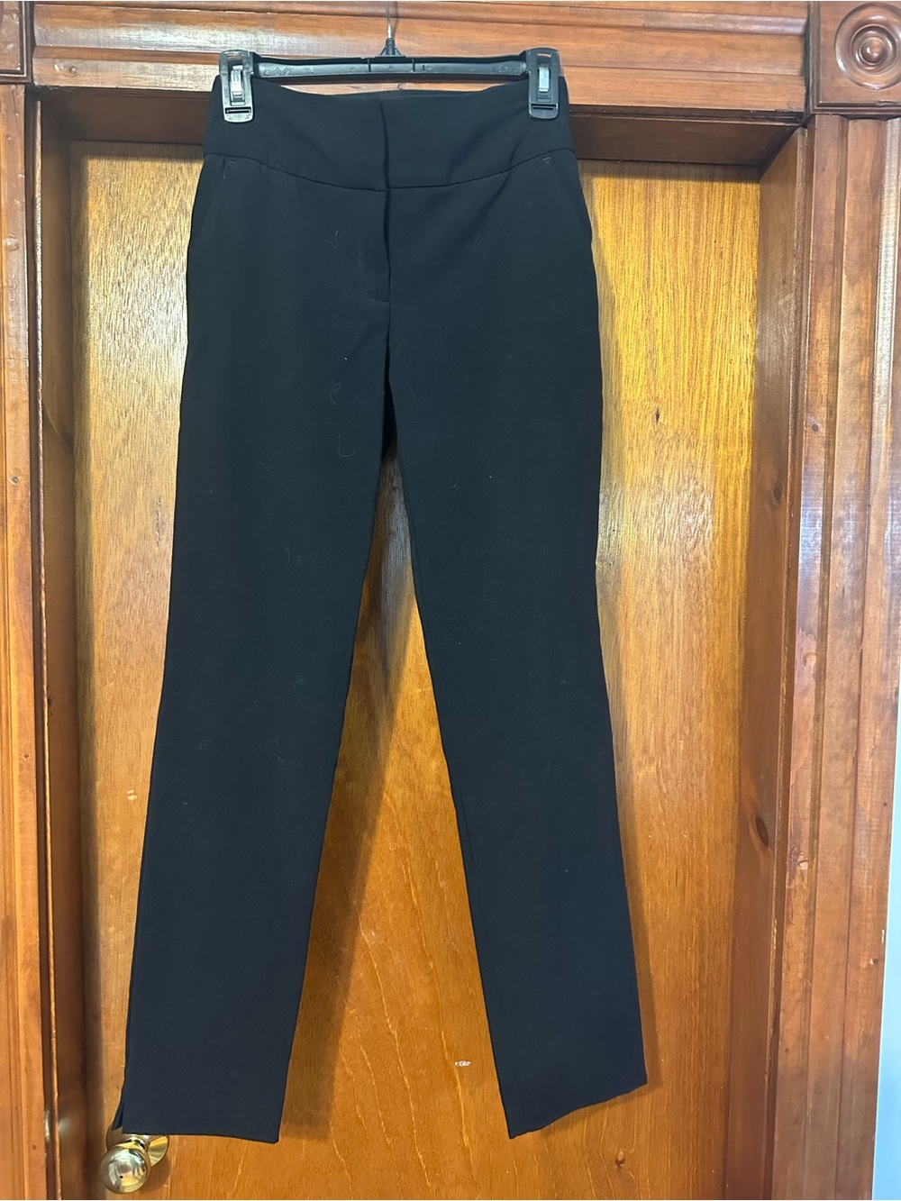 BCX Black Skinny Ponte Knit Pants